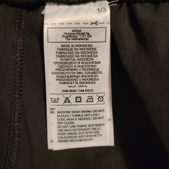 adidas Women's Pacer Training 3-Stripes Woven High-Rise 3" Shorts - Picture 5 of 10